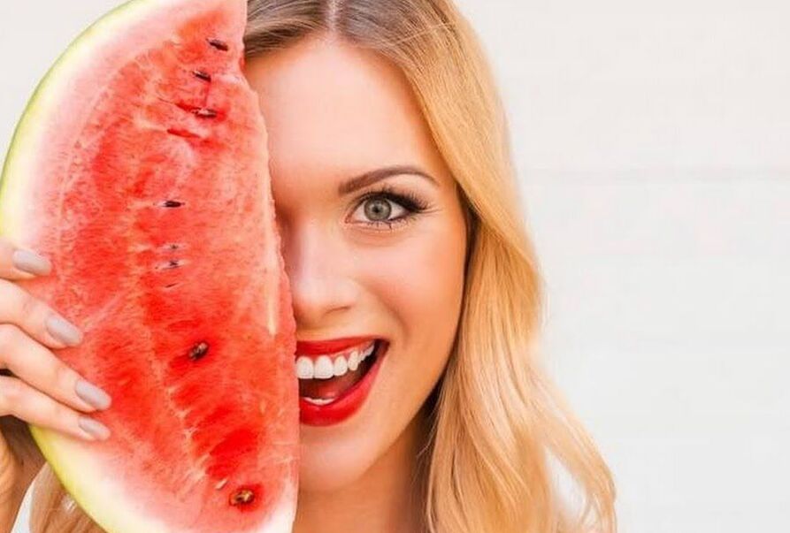 lose weight with watermelons