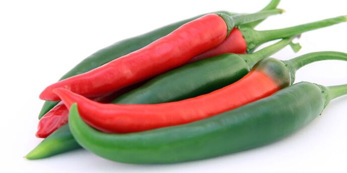 Hot peppers help to lose weight quickly